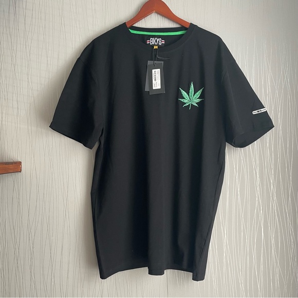 BKYS Other - BKYS Original Leaf Tee Black Size XXL